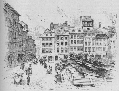 'Old Town, Warsaw', 1902. Artist: Tring Pearce.