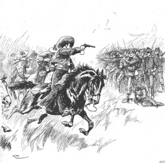It Became Necessary To Make A Stand, 1902. Artist: GB.