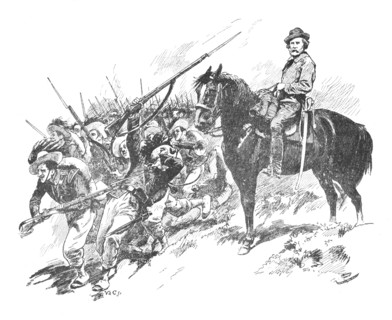 It Was At That Moment That Garibaldi Appeared, 1902. Artist: GB.