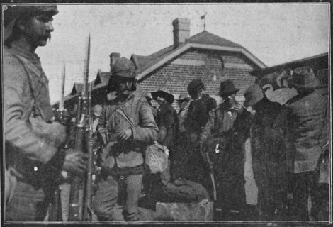 'Boer Prisoners at Vereeniging', 1900. Artist: Biograph Company.