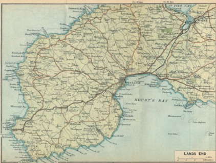 'Lands End', c20th Century. Artist: John Bartholomew.