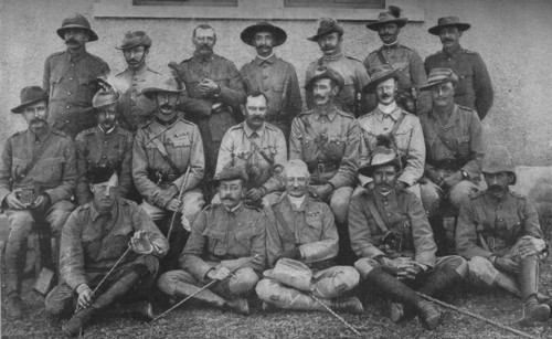 'Officers of the Mafeking Relief Force', 1900, (1902). Artist: D Taylor & Co.