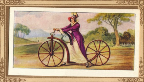 'Lady's Pedestrian Hobby-Horse', 1819, (1939). Artist: Unknown.