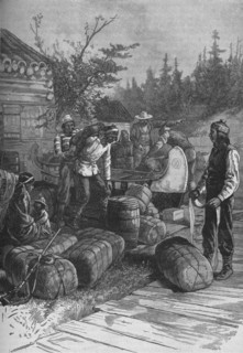 'A Hudson Bay Company's Post', 1902. Artist: Unknown.