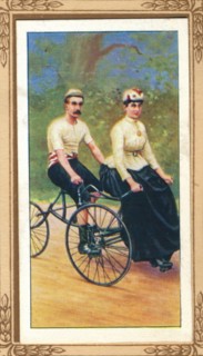 Invincible Tandem Tricycle', 1939. Artist: Unknown.