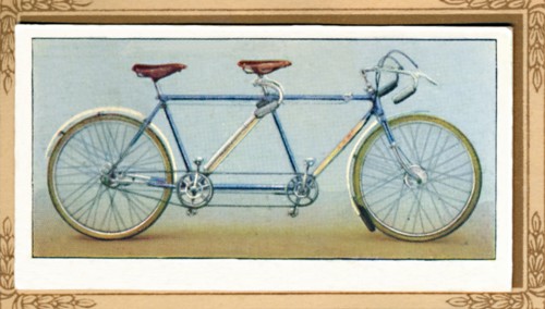 'Touring Tandem', 1939. Artist: Unknown.
