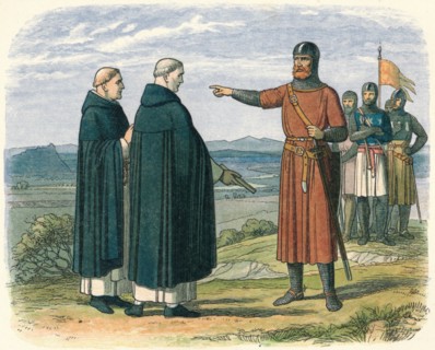 'Wallace rejects the English proposals', 1297 (1864). Artist: James William Edmund Doyle.
