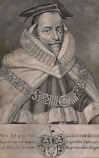 Sir Edward Coke, English lawyer, writer and politician, c1666 (1894). Artist: David Loggan.