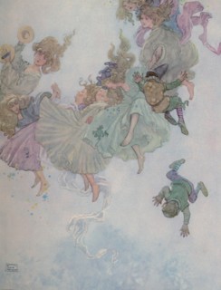 'Round and Round They Went, Such Whirling and Twirling', c1930. Artist: W Heath Robinson.