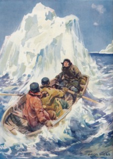 'High Adventure in the Arctic Regions', c1925. Artist: Archibald Bertram Webb.