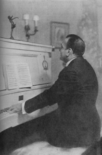 'Enrico Caruso - Italy's Famous Tenor at the Piano', c1925. Artist: Unknown.