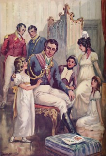 'Wellington on the Eve of Waterloo', c1925. Artist: Charles Dudley Tennant.