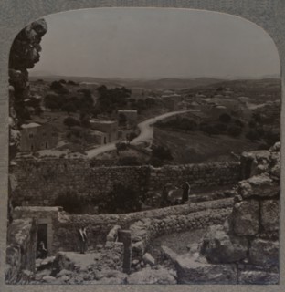 'From Archway at Simon's House to Lazarus's house, Bethany', c1900. Artist: Unknown.