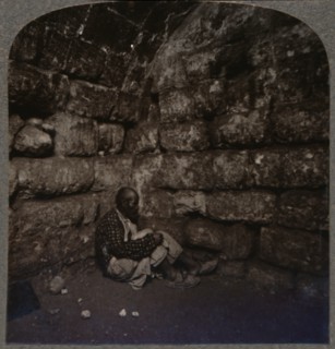 'Interior of the Tomb of Lazarus', c1900. Artist: Unknown.