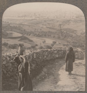 'View of Jerusalem from Peter's House', c1900. Artist: Unknown.