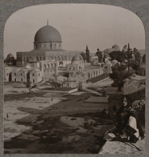 'Temple enclosure, Jerusalem', c1900. Artist: Unknown.