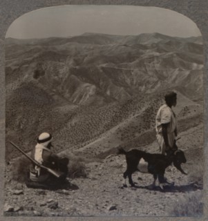 'The Wilderness of Judea, and Place of the Scapegoat', c1900. Artist: Unknown.