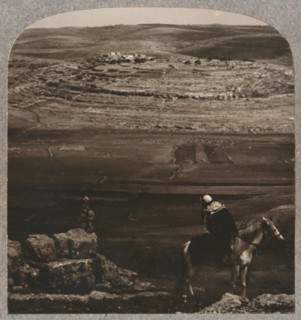 'Mizpeh, with Jacob's Pllar of Stones', c1900. Artist: Unknown.