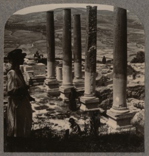 'Harod's Street of Columns, Samaris', c1900. Artist: Unknown.