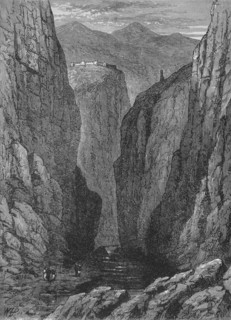 'Ali Musjid and the Khyber Pass', c1880. Artist: Unknown.