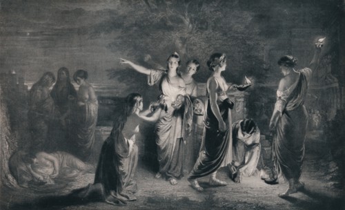 'The Wise and Foolish Virgins', c1900, (1911). Artist: JG Lander.