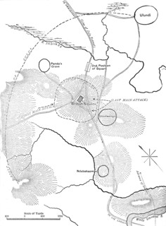 'Plan of the Battle of Ulundi, (July 4, 1879)', c1880. Artist: Unknown.