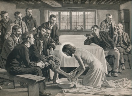 'But He That Is Greatest Among You Shall Be Your Servant', 1911, (1911). Artist: Gunning King.