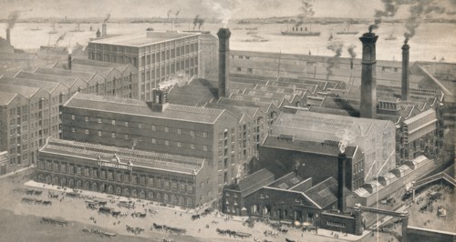 'Our Seed Crushing and Oil Cake Mills', c1900, (1912) Artist: JF Macdonald.