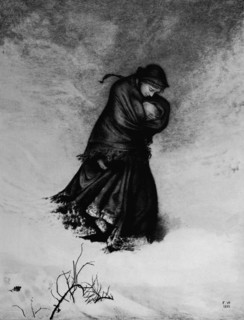 'The Lost Path', 1863, (1912). Artist: Fred Walker.