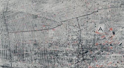 'Public House Map of Liverpool', c1910, (1912). Artist: Unknown.