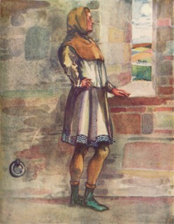 'A Man of the Time of Richard I', 1907. Artist: Dion Clayton Calthrop.