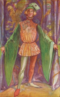 'A Man of the Time of Henry V', 1907. Artist: Dion Clayton Calthrop.