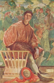 'A Man of the Time of Henry VI', 1907. Artist: Dion Clayton Calthrop.
