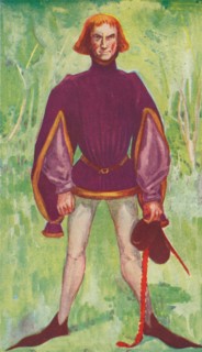 'A Man of the Time of Edward IV', 1907. Artist: Dion Clayton Calthrop.
