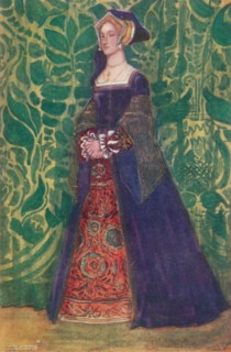 'A Woman of the Time of Henry VIII', 1907. Artist: Dion Clayton Calthrop.