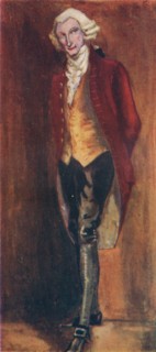 'A Man of the Time of George III', 1907. Artist: Dion Clayton Calthrop.