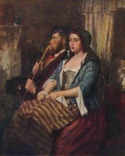 'Faults on Both Sides', 1861, (1911). Artist: Thomas Faed.