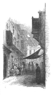 'Street in Suez', c1882. Artist: Unknown.