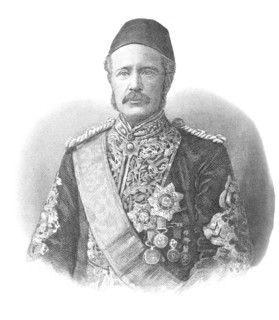'General Gordon', c1880. Artist: Adams and Scanlan.