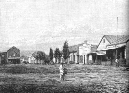 'Church Square, Pretoria', c1880s. Artist: Unknown.