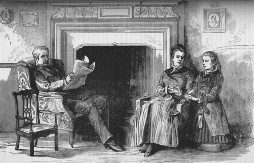 'Lord and Lady Wolseley and their daughter', c1882-85. Artist: Unknown.