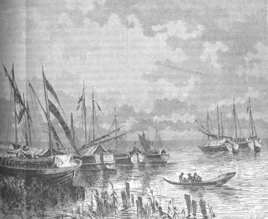 'The Bahr-El-Gazelle', c1881-85. Artist: Unknown.