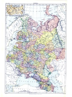 Map of Russia, c1902. Artist: W & AK Johnston.