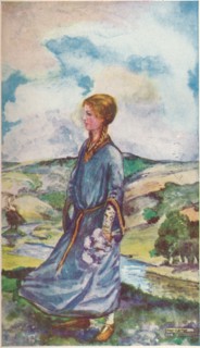 'A Child of the Time of Henry I', 1907. Artist: Dion Clayton Calthrop.
