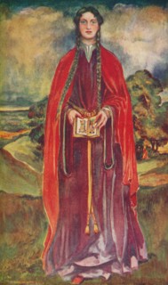'A Woman of the Time of Henry I', 1907. Artist: Dion Clayton Calthrop.