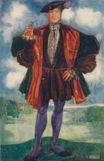 'A Man of the Time of Henry VIII', 1907. Artist: Dion Clayton Calthrop.