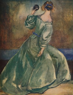 'A Woman of the Time of Cromwells', 1907. Artist: Dion Clayton Calthrop.