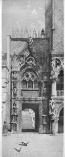 'Entrance to the Doges' Palace', c1870, (1911). Artist: David Law.