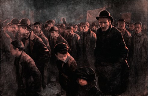 'The Unemployed', c1911, (1912). Artist: John Hassall.