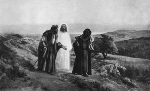 'Disciples at Emmaus', c1905, (1912). Artist: Eugene Alexis Girardet.